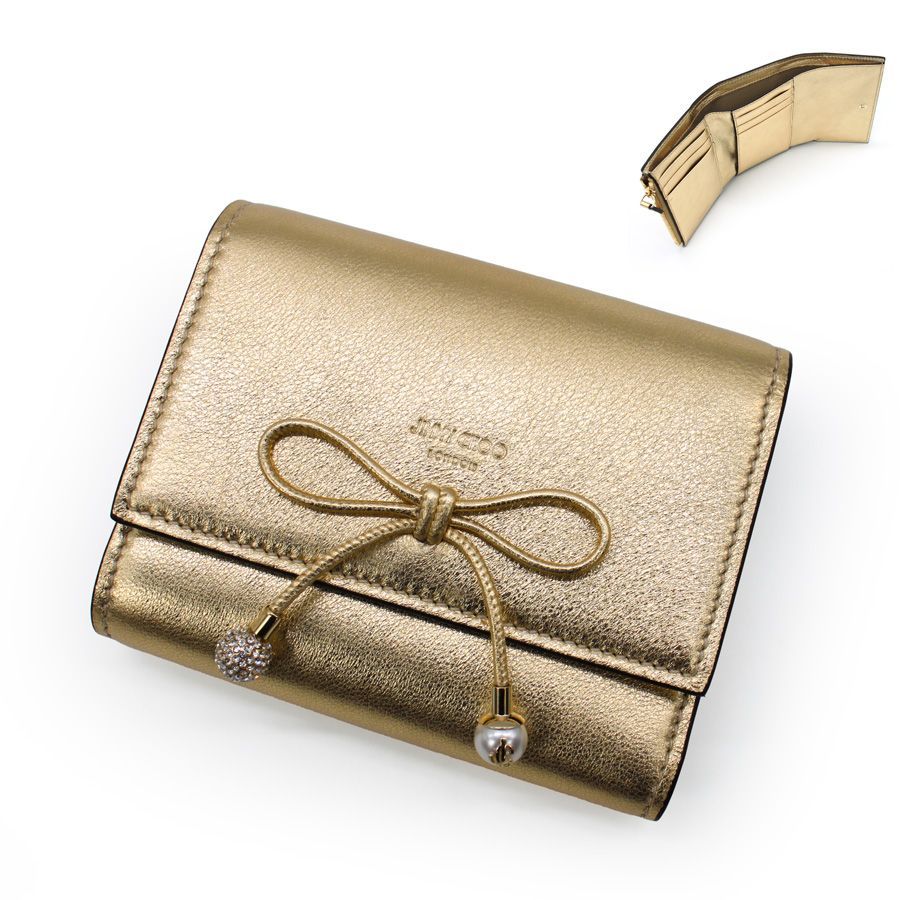 新品商品】JIMMY CHOO ジミーチュウ MARINDA JIF マリンダ 3つ折り財布