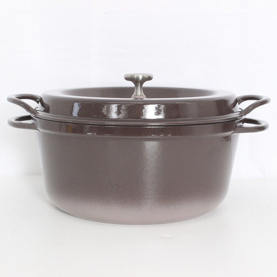 美品】バーミキュラ オーブンポットラウンド 26cm BRN26R パール