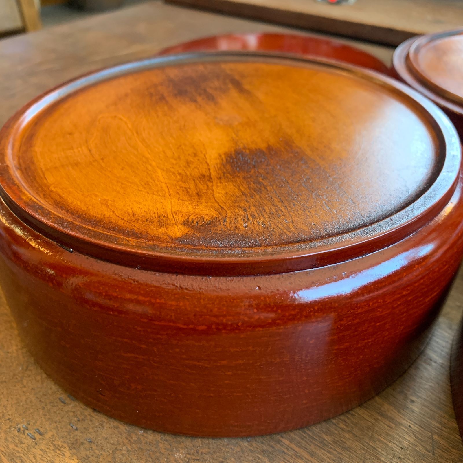 讃岐漆器 後藤塗 重箱 丸重 三段 香川漆器 工芸品 /HM-0219 - メルカリ