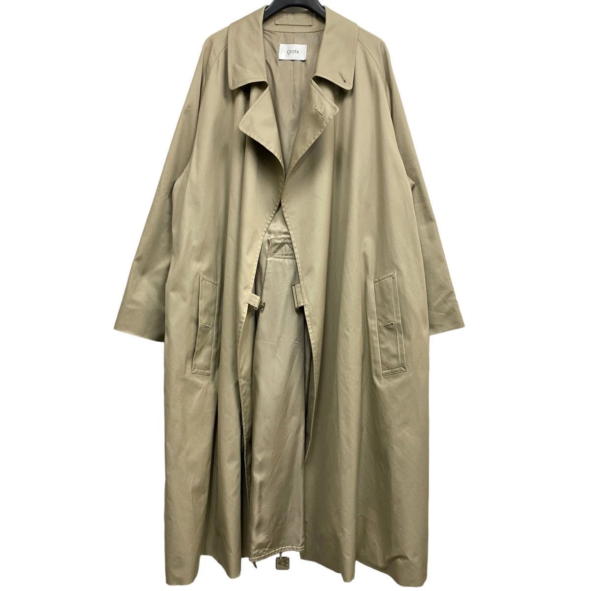 CIOTA 21AW スビンコットンギャバジンタイロッケンコート