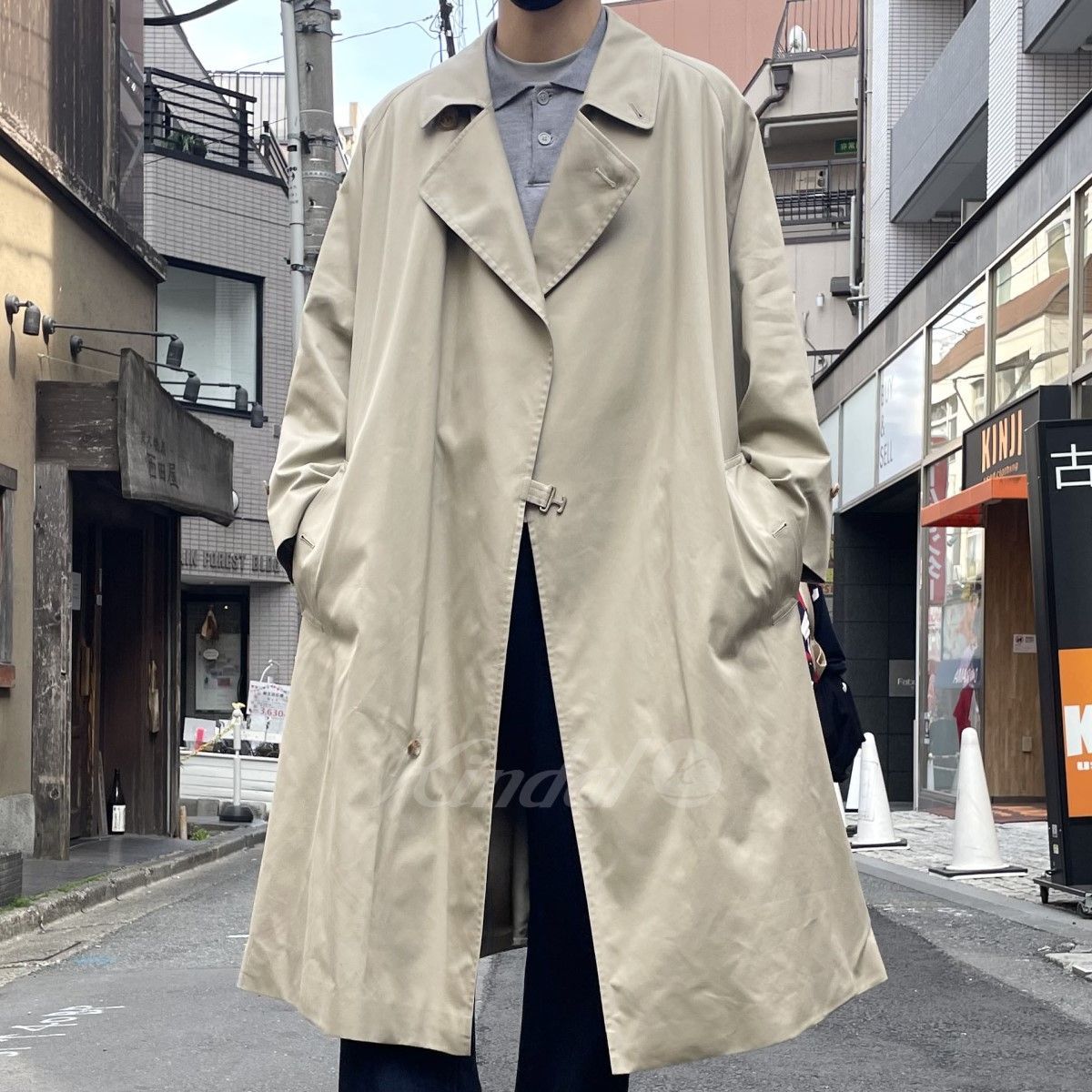 CIOTA 21AW スビンコットンギャバジンタイロッケンコート 