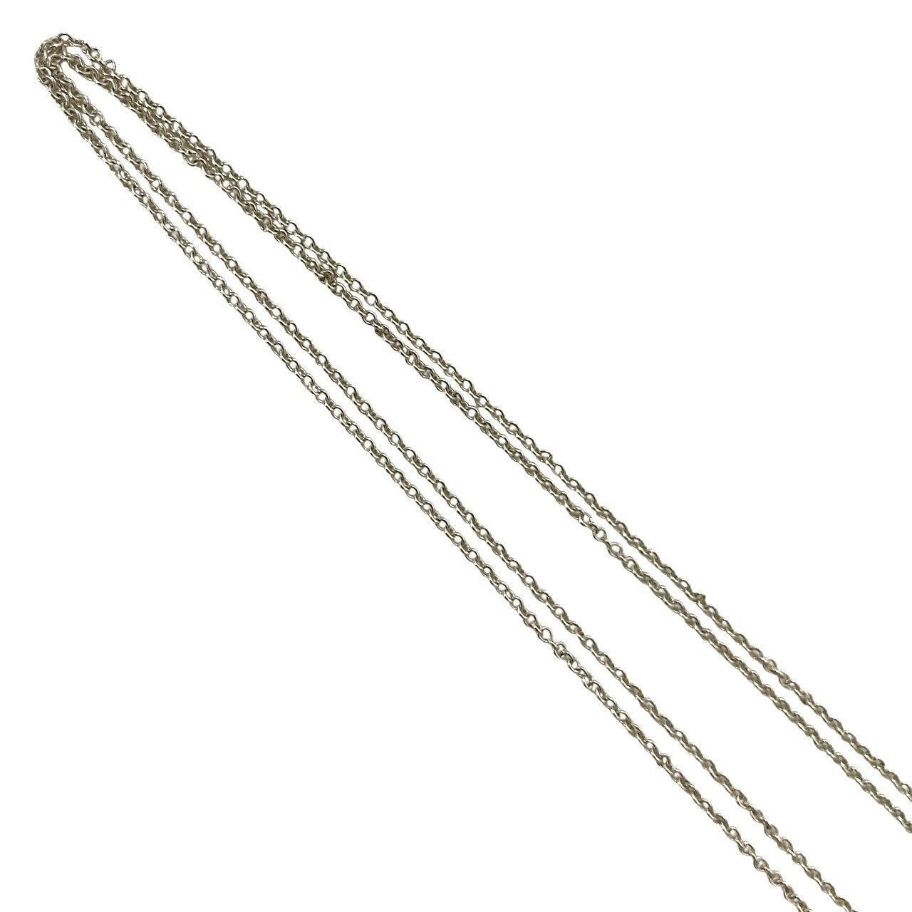 Y【TIFFANY&Co.】ティアドロップ ロング ネックレス ELSA PERETTI 