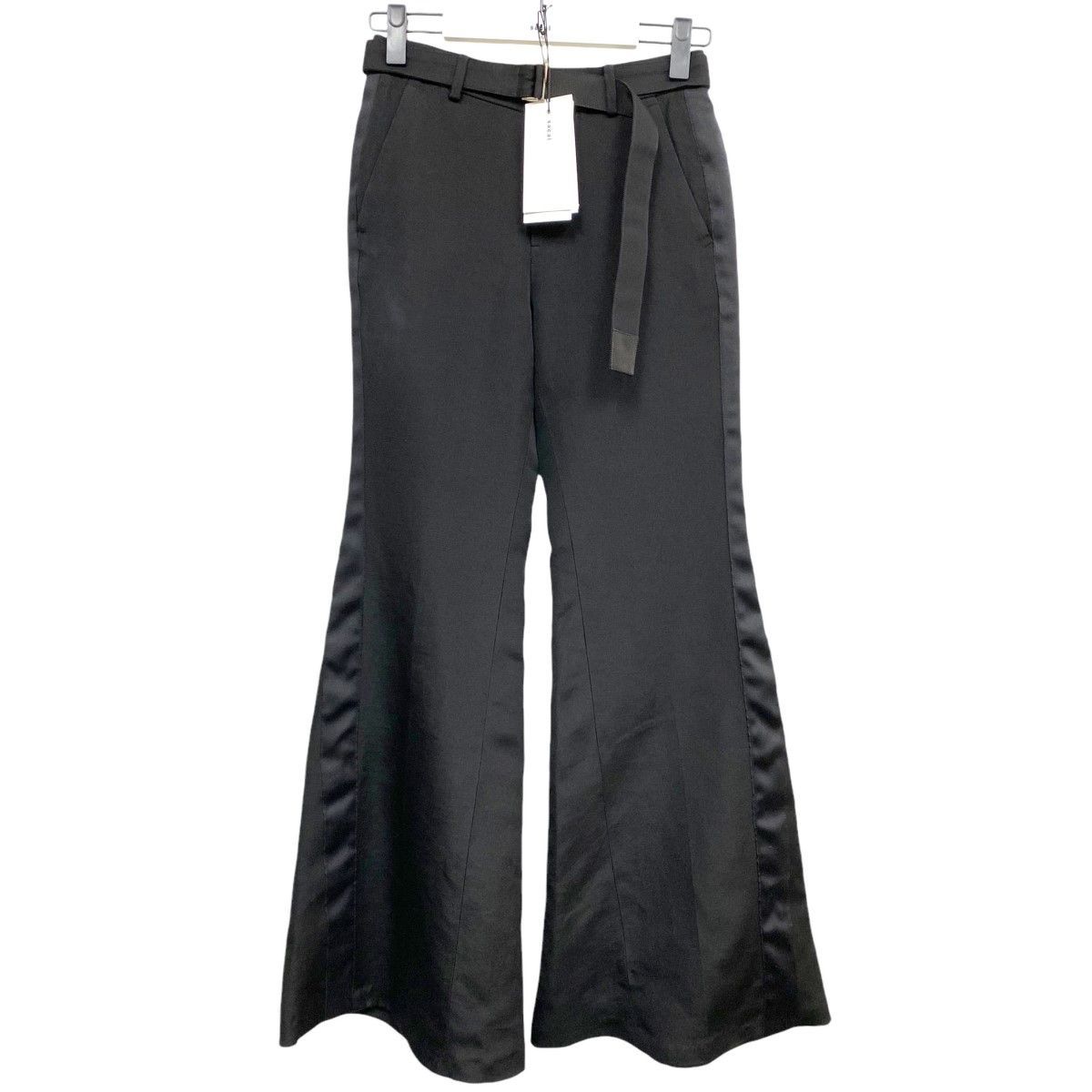 sacai 24SS Double-Faced Silk Cotton Pantsシルクコットンサイド 