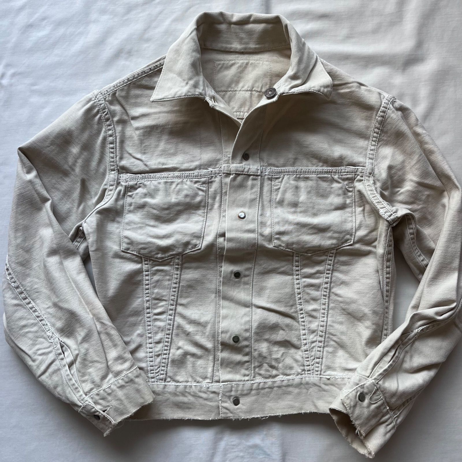levi's リーバイス トラッカージャケット ピケ カツラギ スリット