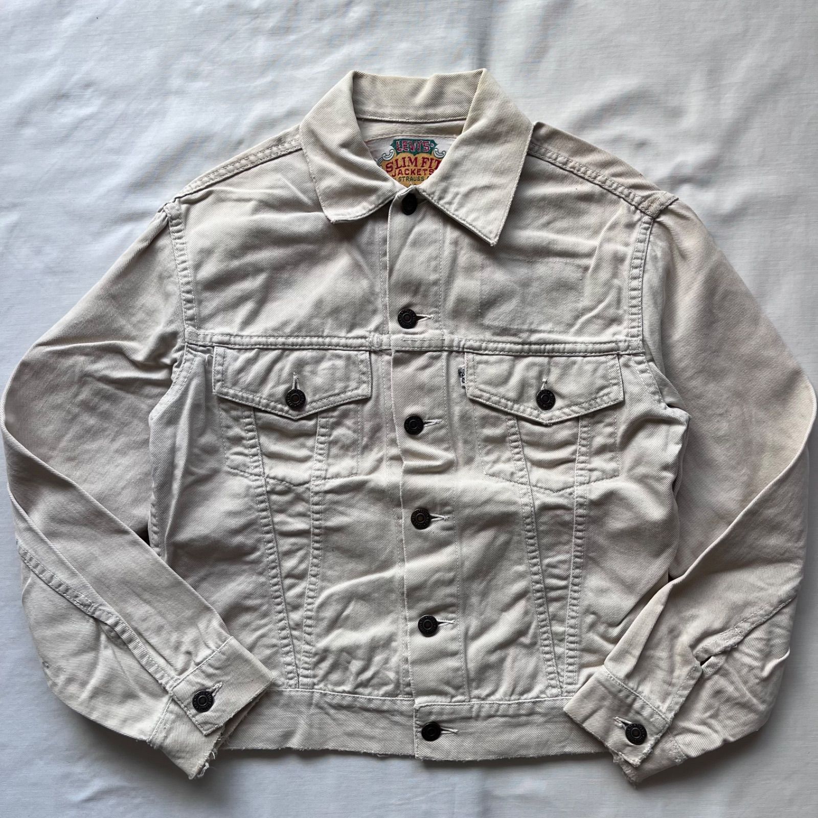 60s 70s levis トラッカージャケット　BIGE levi's リーバイス トラッカージャケット ピケ カツラギ スリット