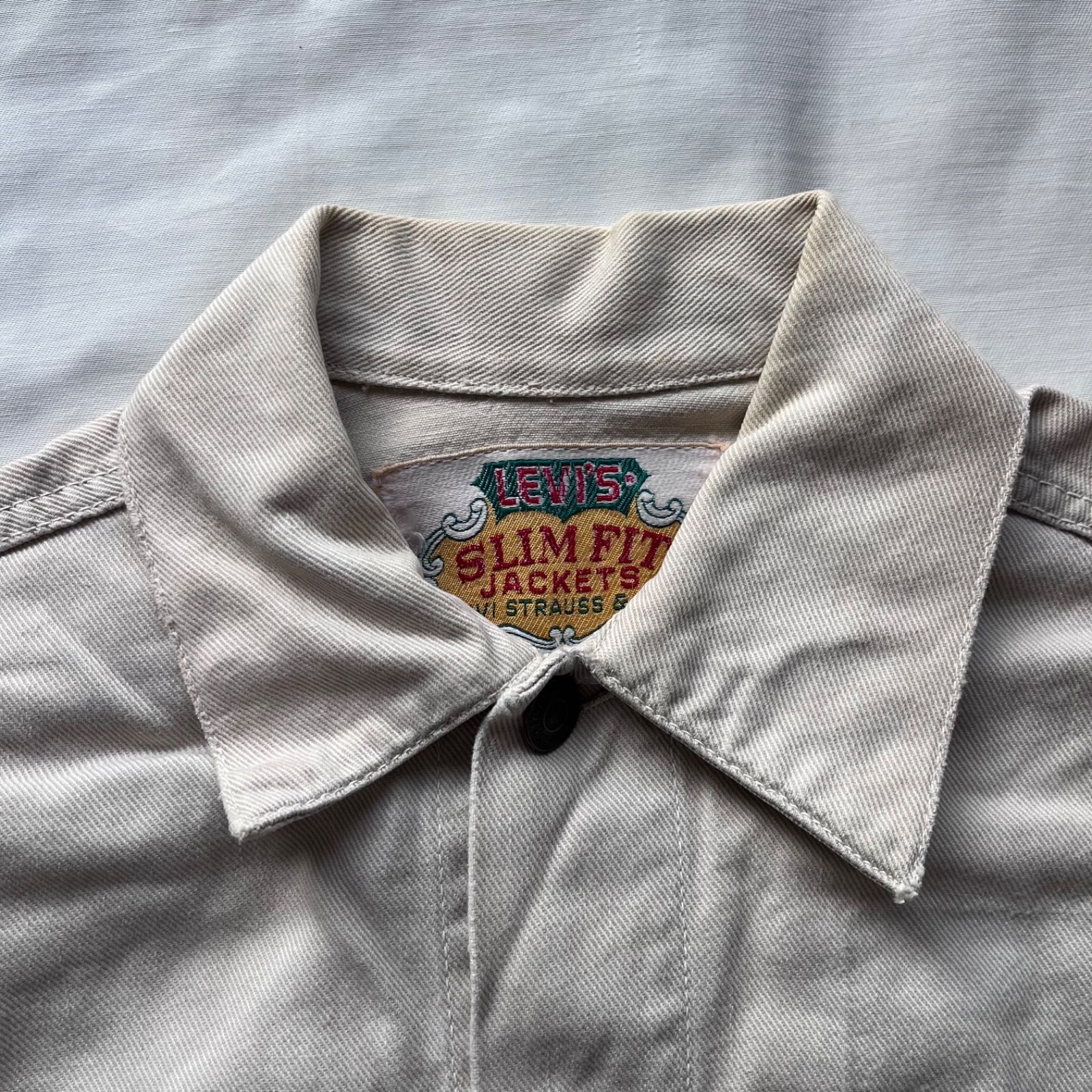 levi's リーバイス トラッカージャケット ピケ カツラギ スリット