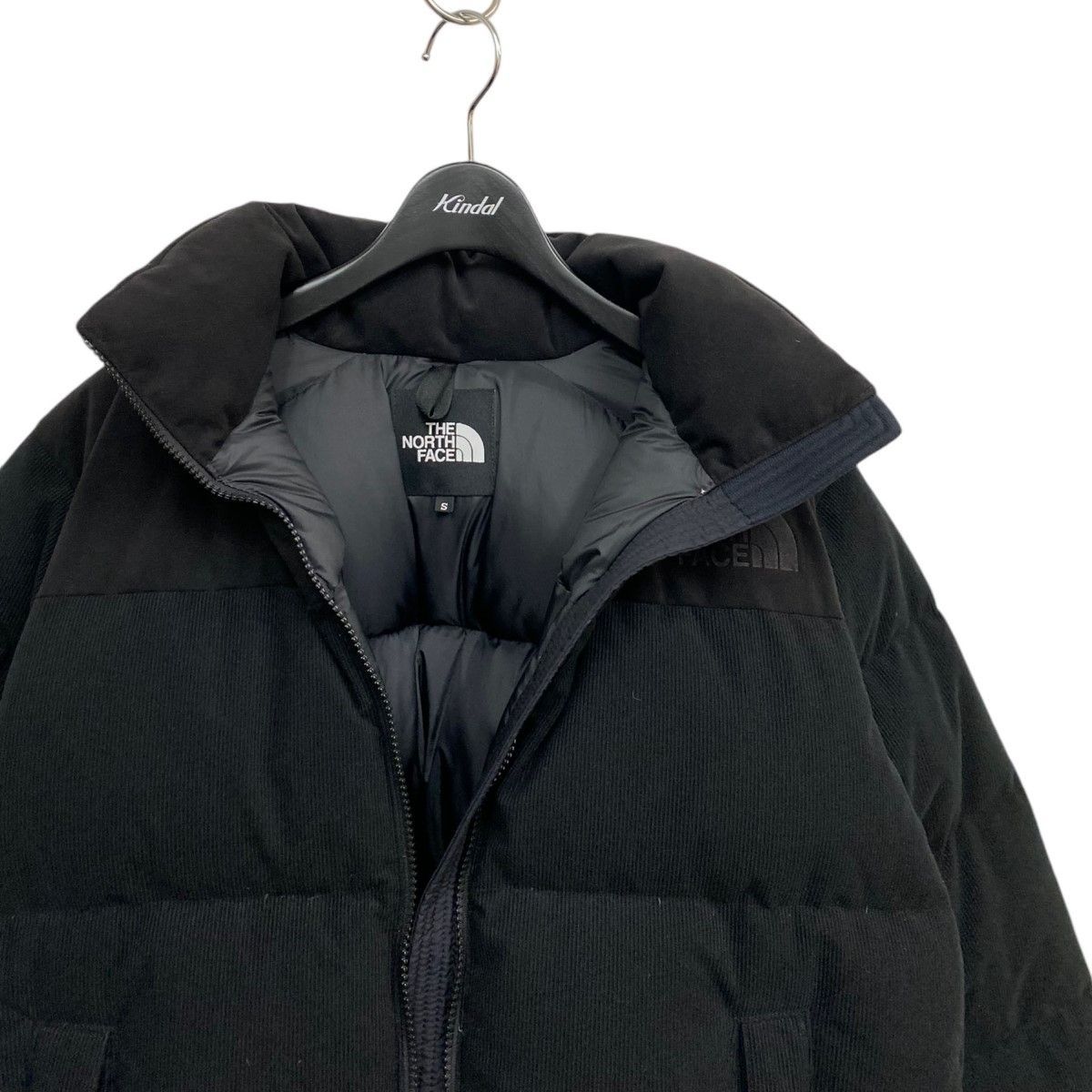 THE NORTH FACE 23AW ND92231R Corduroy Nuptse Jacketオールブラック