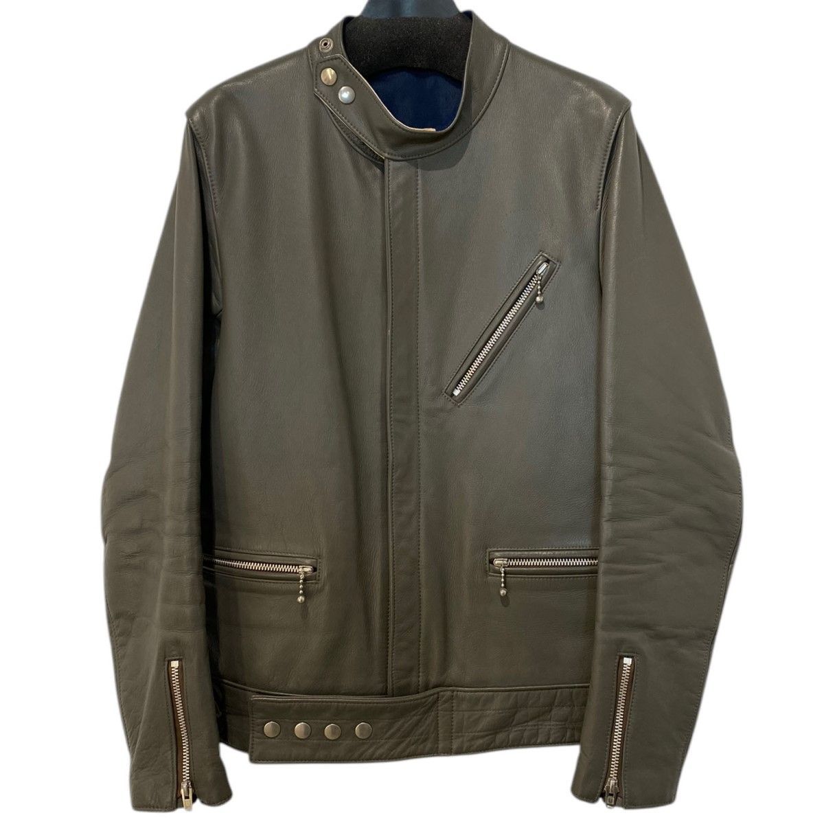 UNDERCOVERISM 08AW UNREALアンリアル期シングルレザーライダース 