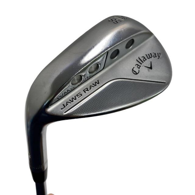 中古】 キャロウェイ JAWS RAW クロムメッキ 58°/08°Z レフティ