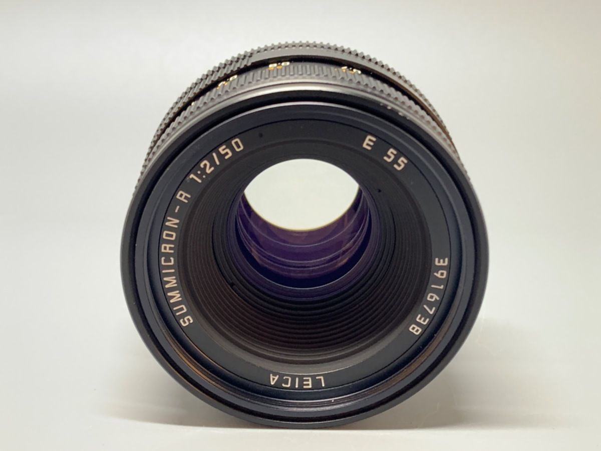 ライカ ズミクロンR 50mmF2 New ROM 中古】 【良品】 ライカ ズミクロンR 50mm F2 New ROM - メルカリ