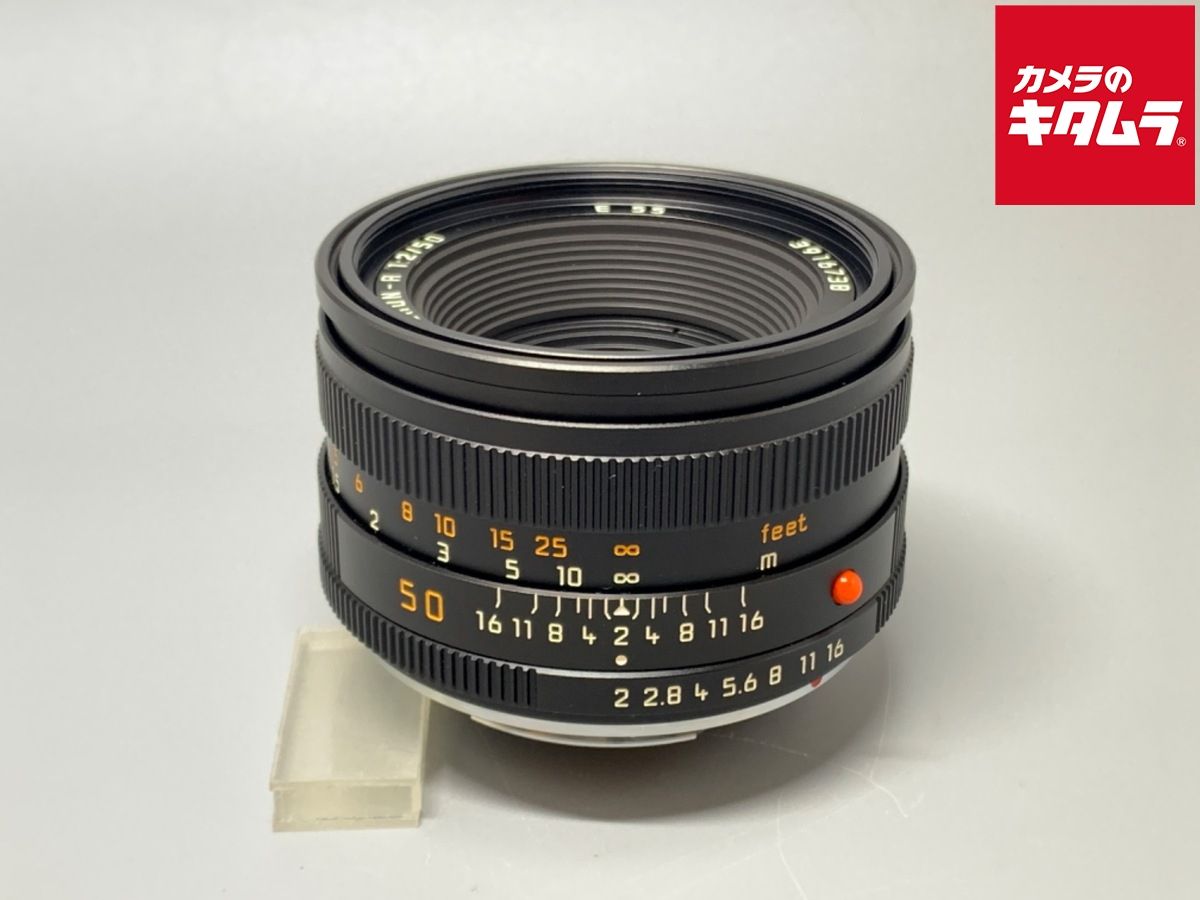 ライカ ズミクロンR 50mmF2 New ROM 中古】 【良品】 ライカ ズミクロンR 50mm F2 New ROM - メルカリ