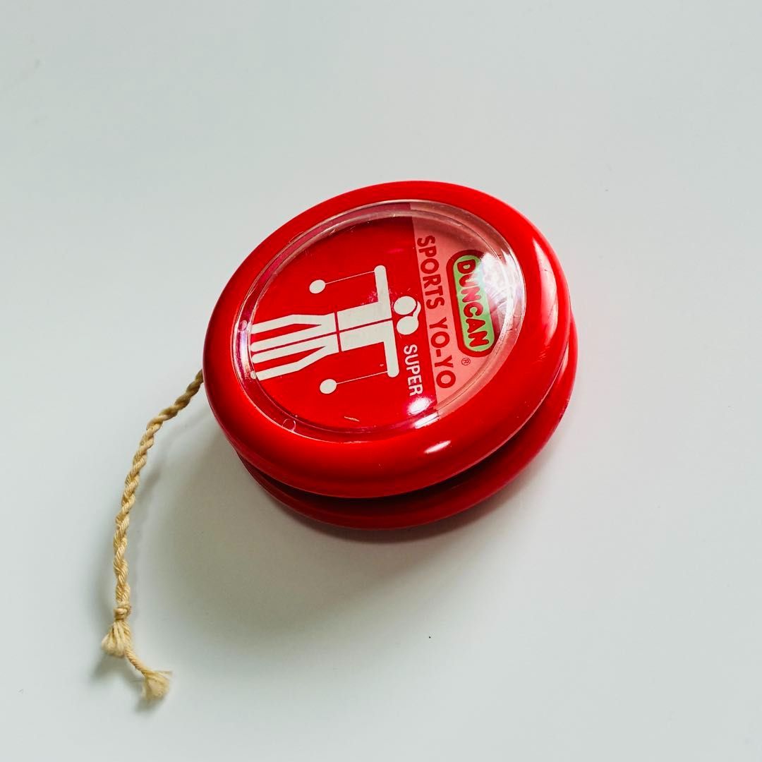 ツクダオリジナル DUNCAN ヨーヨー スーパー 赤 レトロ - メルカリ