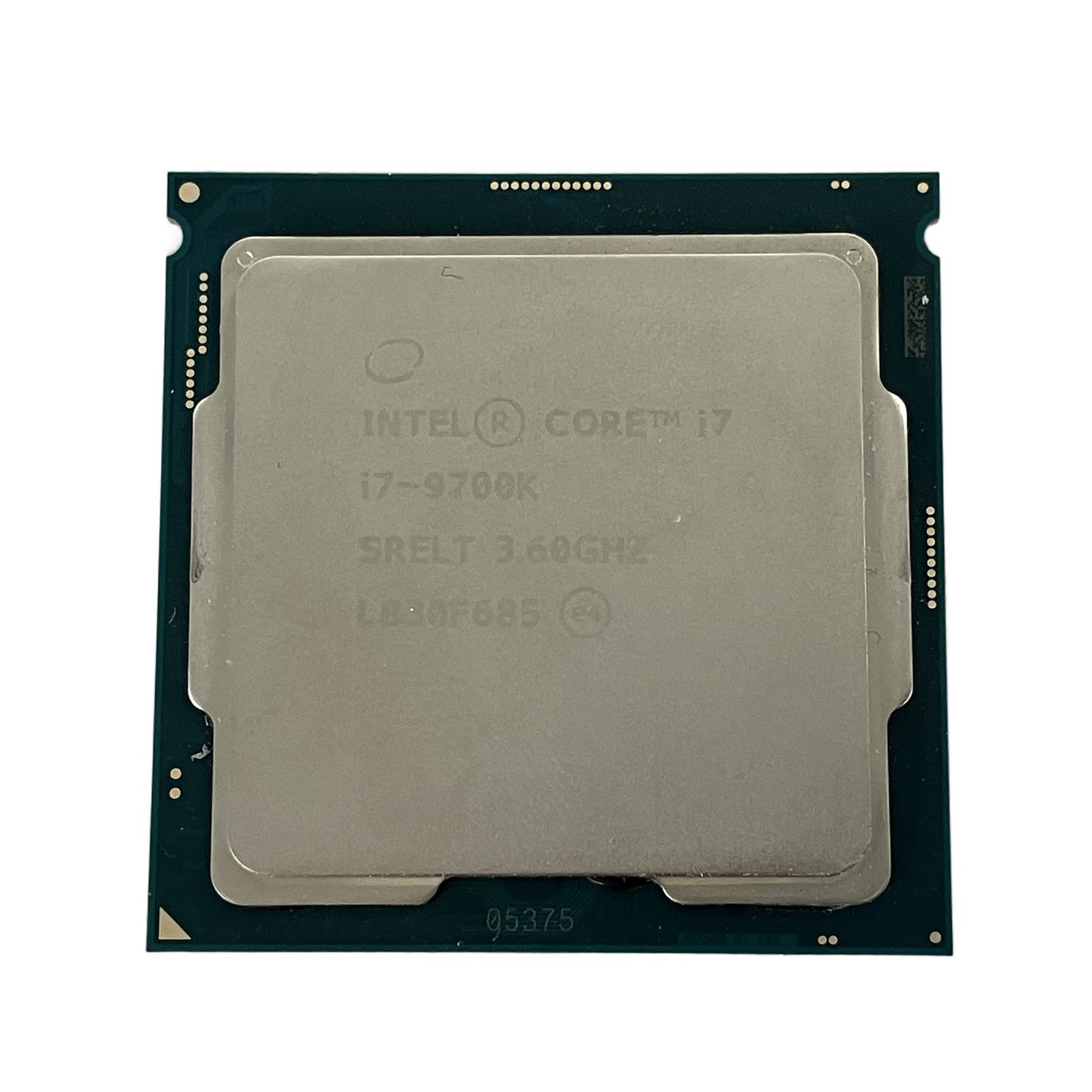 intel i7-9700K SRG13 CPU パソコンパーツ インテル ジャンク