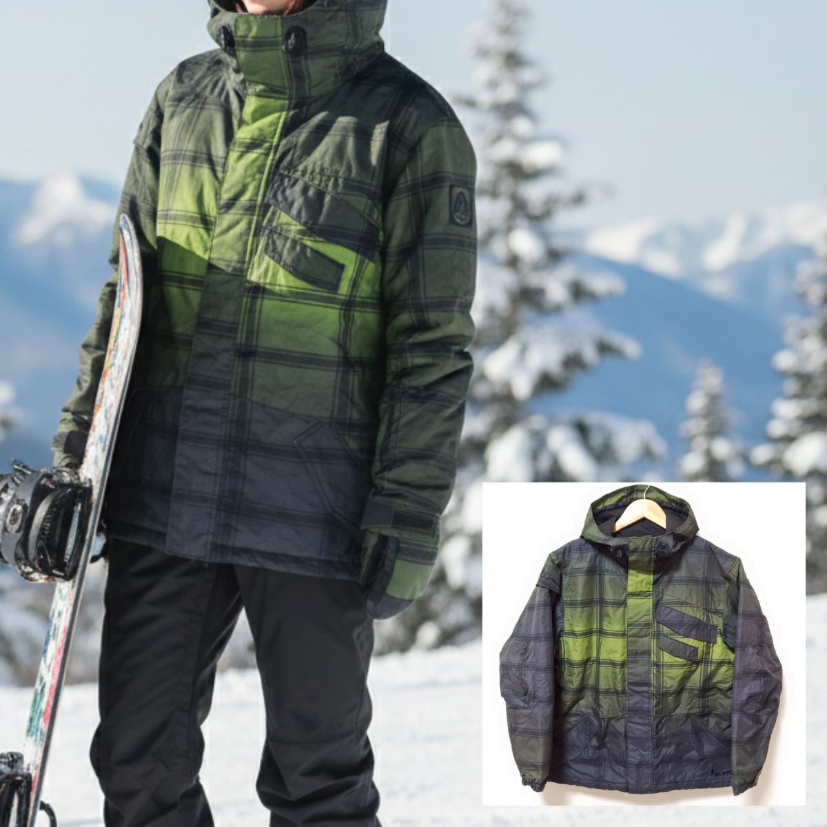 ビッグサイズ◎グラデーションがかっこいい！【BURTON】バートン