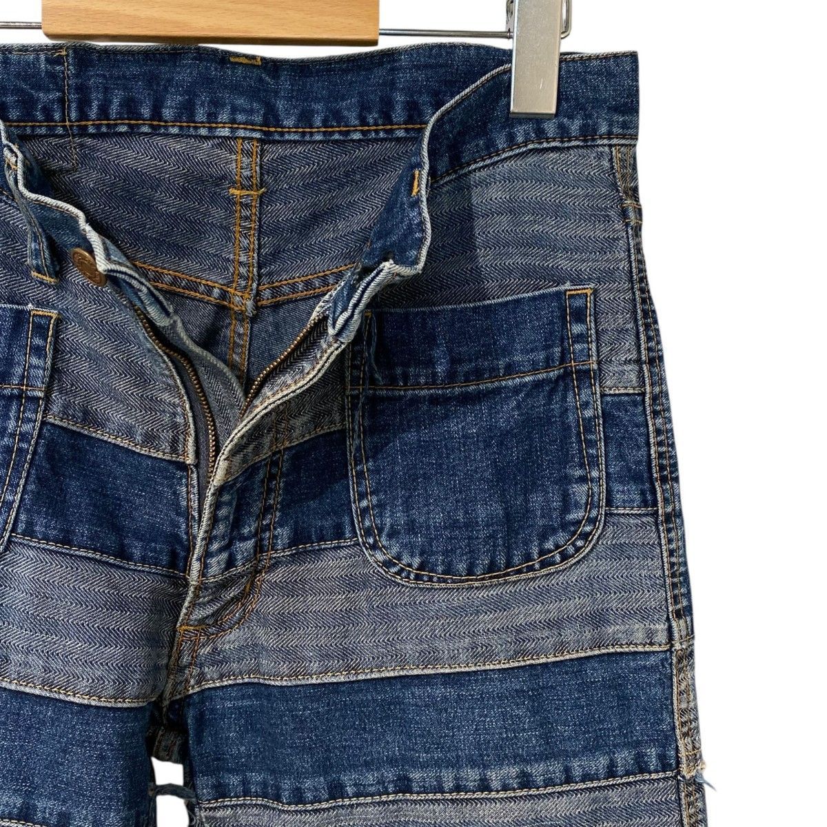 Hysteric Glamour 00's 2AP-9631 KINKY JEANSツギハギウミヘビ加工