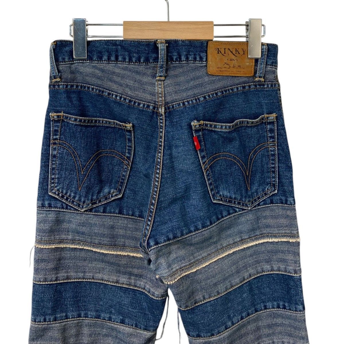 Hysteric Glamour 00's 2AP-9631 KINKY JEANSツギハギウミヘビ加工