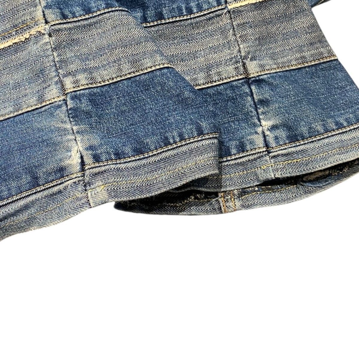 Hysteric Glamour 00's 2AP-9631 KINKY JEANSツギハギウミヘビ加工