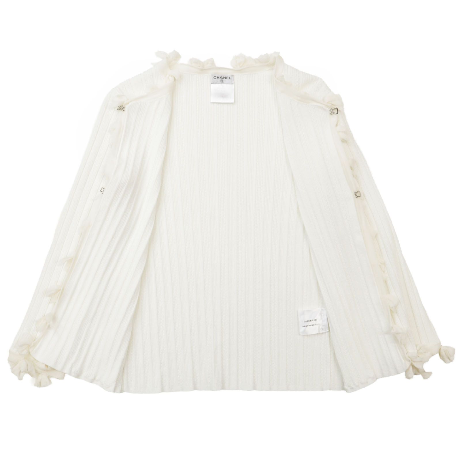 美品】CHANEL シャネル ヴィンテージ ニット カーディガン 06P P28035 