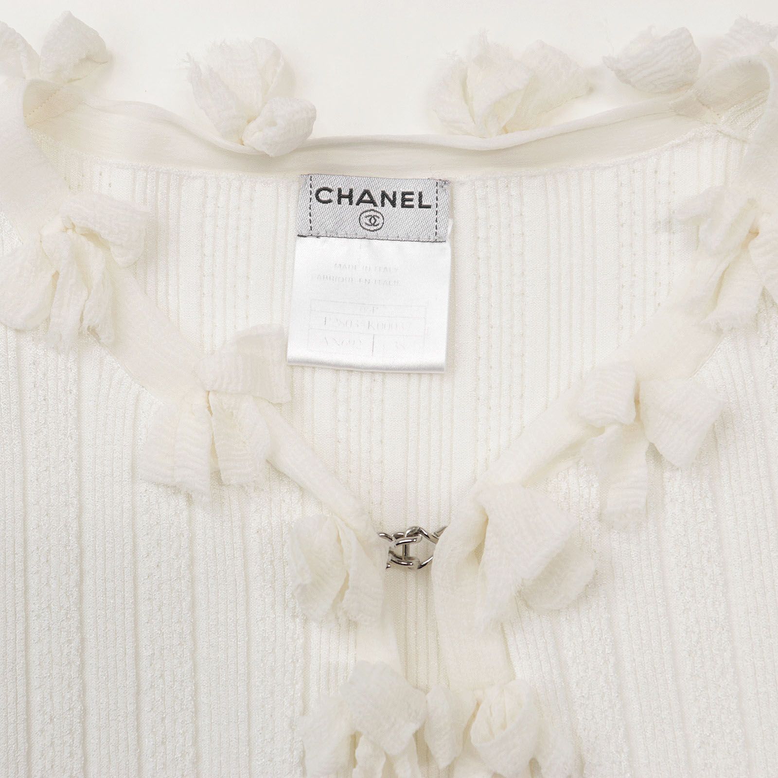 美品】CHANEL シャネル ヴィンテージ ニット カーディガン 06P P28035 