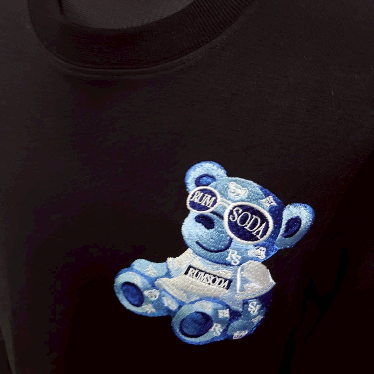 ☆【RUMSODA/ラムソーダ ダブルフェイス 刺繍ベアー トレーナー】長袖 