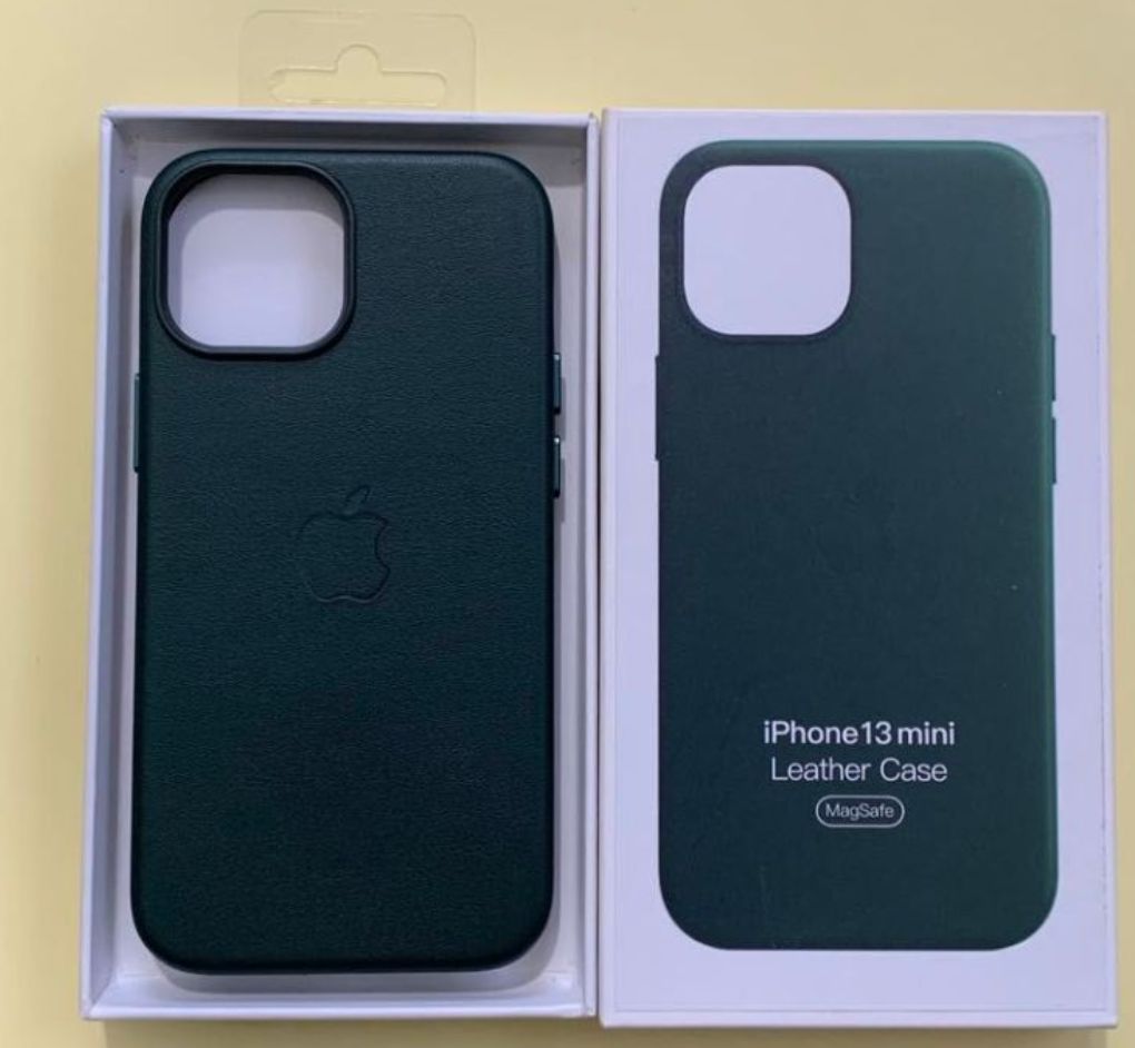 未使用 純正品 iPhone 13mini レザーケース セコイアグリーン - メルカリ