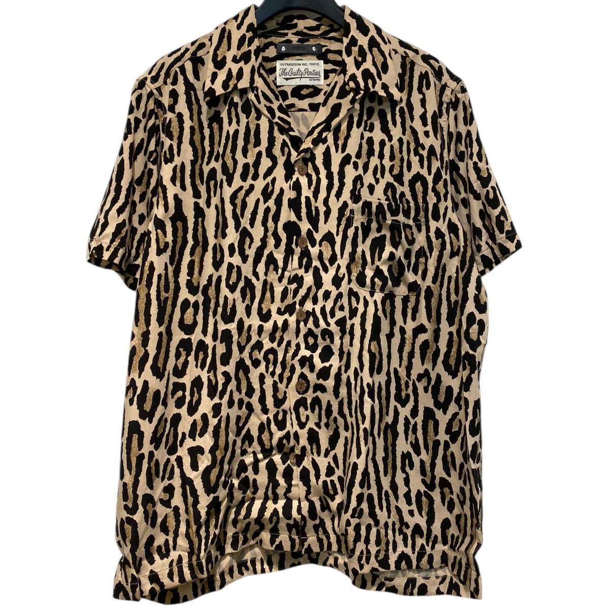 WACKO MARIA MINEDENIM 22SS Leopard Hawaiian Shirtsレオパードシャツ