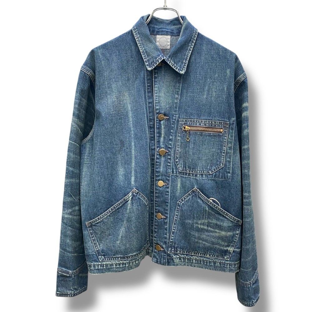 NEW MANUAL #025 LE WORK JACKET Fサイズ インディゴ - メルカリ