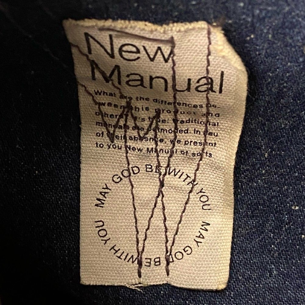 NEW MANUAL #025 LE WORK JACKET Fサイズ インディゴ - メルカリ