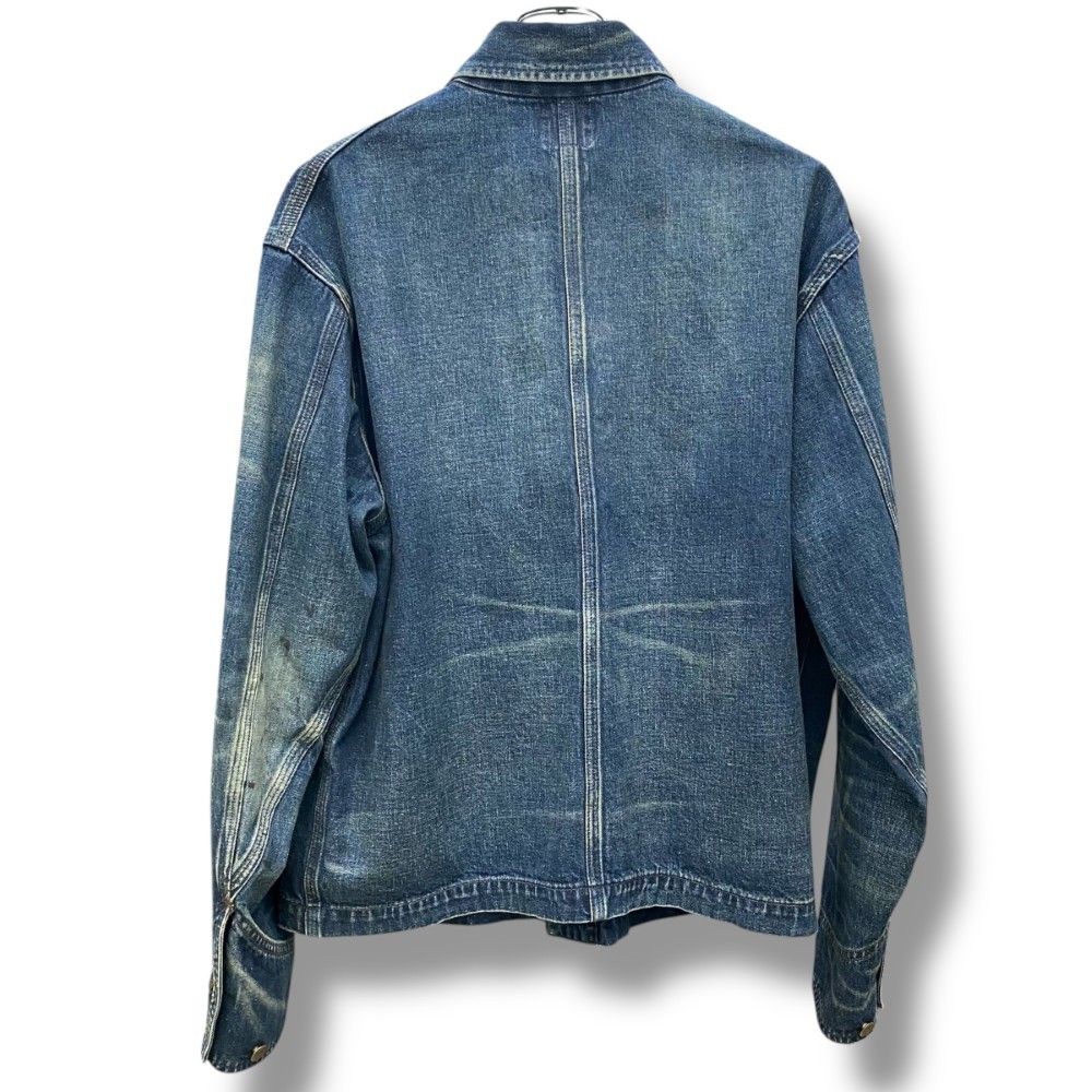 NEW MANUAL #025 LE WORK JACKET Fサイズ インディゴ - メルカリ