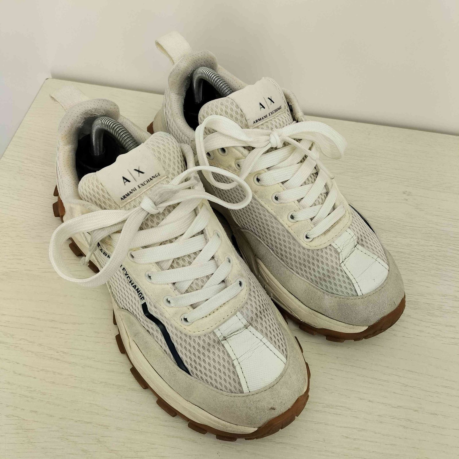 アルマーニエクスチェンジ ARMANI EXCHANGE AXロゴ レースアップ 