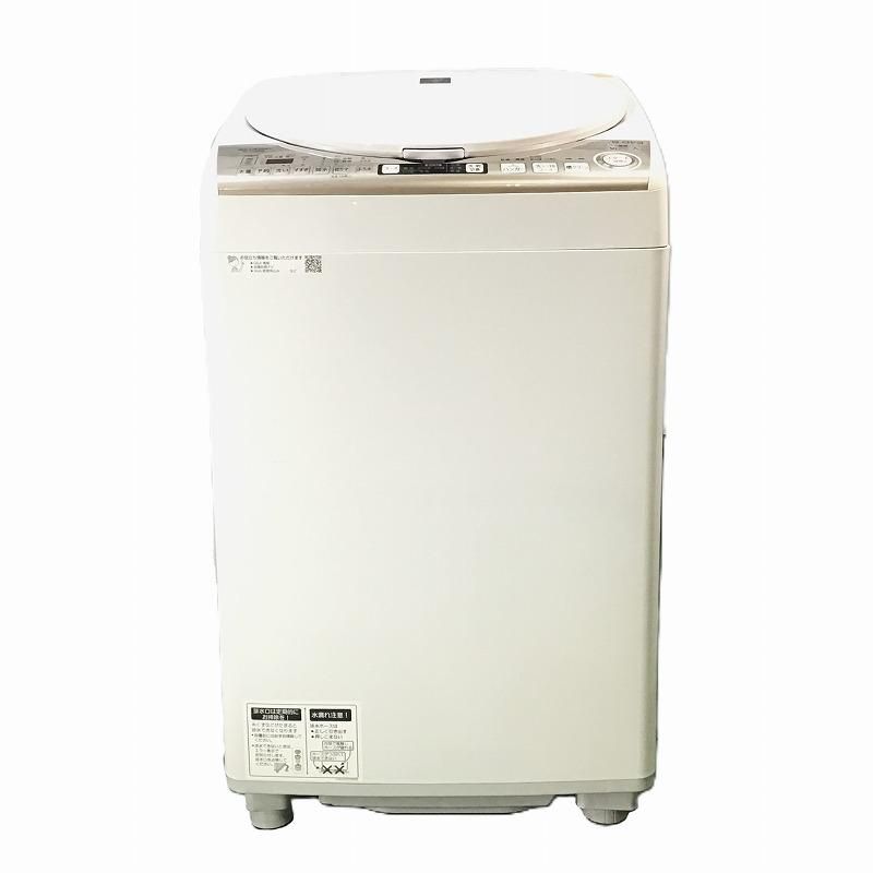 SHARP シャープ 洗濯機 洗濯乾燥機 ES-TX8CKS - メルカリ