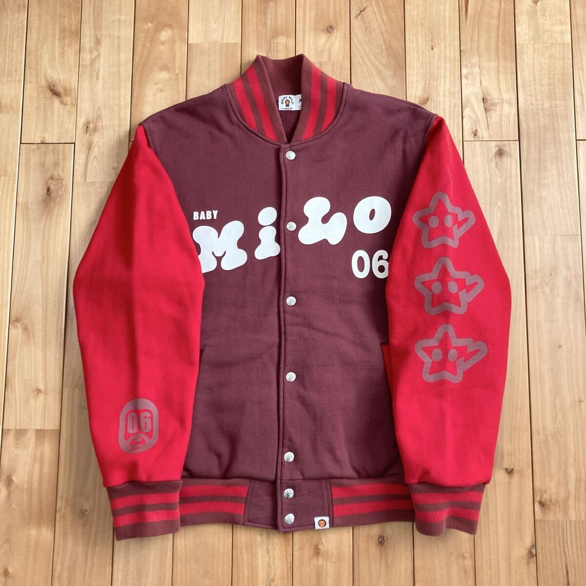 bape スウェットスタジャン BAPE STA MILO スウェット スタジャン Mサイズ a bathing ape sweat