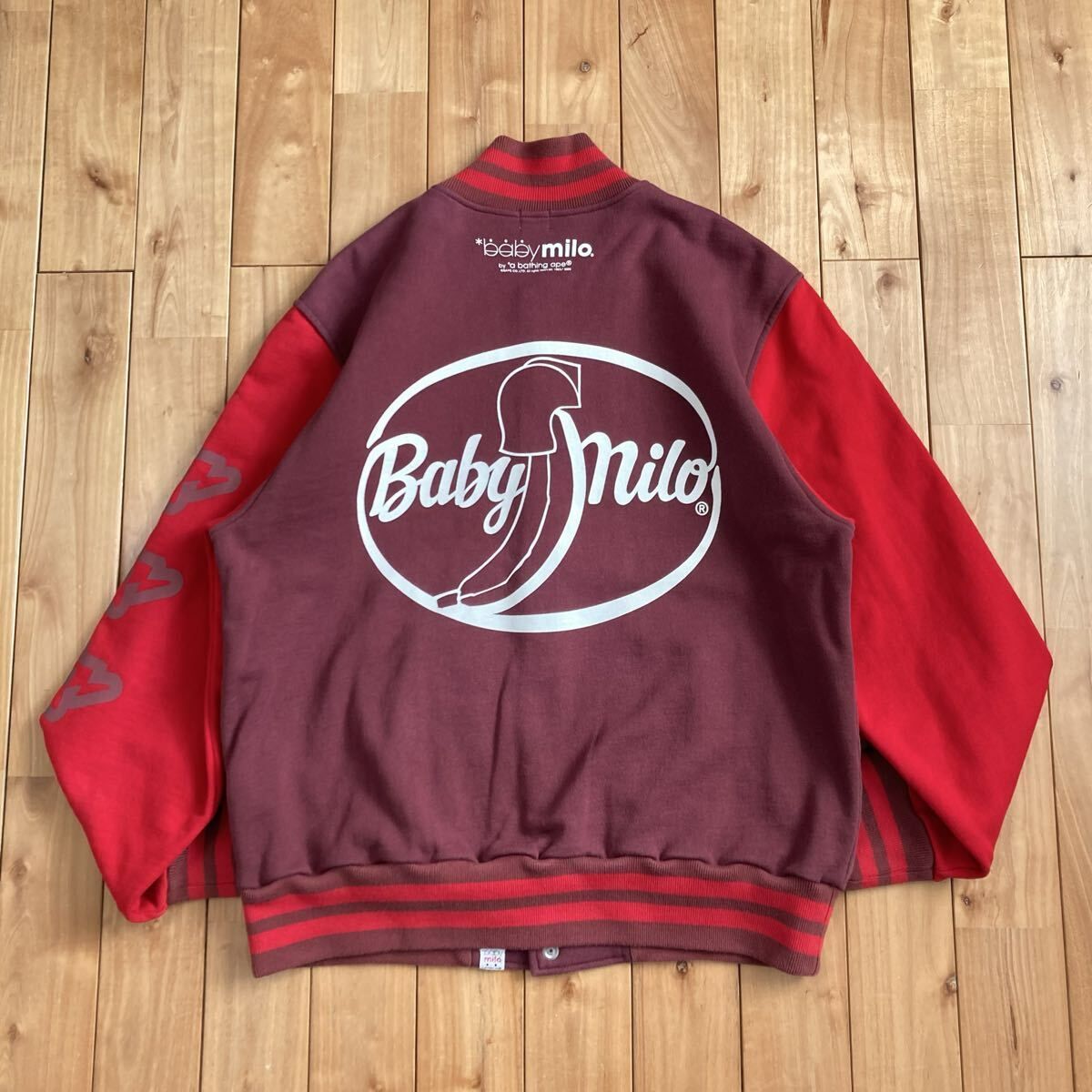 bape スウェットスタジャン Bape varsity エイプ スウェット スタジャン XL