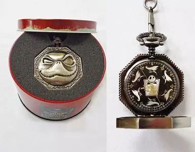 中古】腕時計・懐中時計(キャラクター) ジャック(ブラック) 八角形懐中