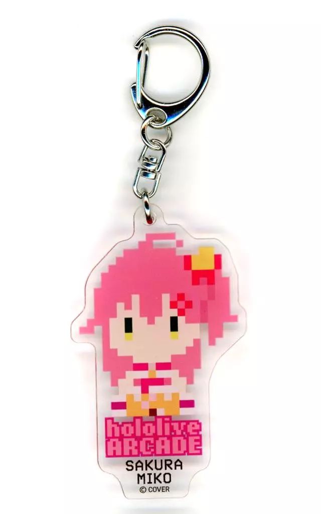 ホロライブEXPO ランダムピクセルキャラキーホルダー Justice