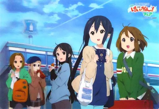 中古】ポスター(アニメ) 3Dポスター(A2) 集合 「映画けいおん