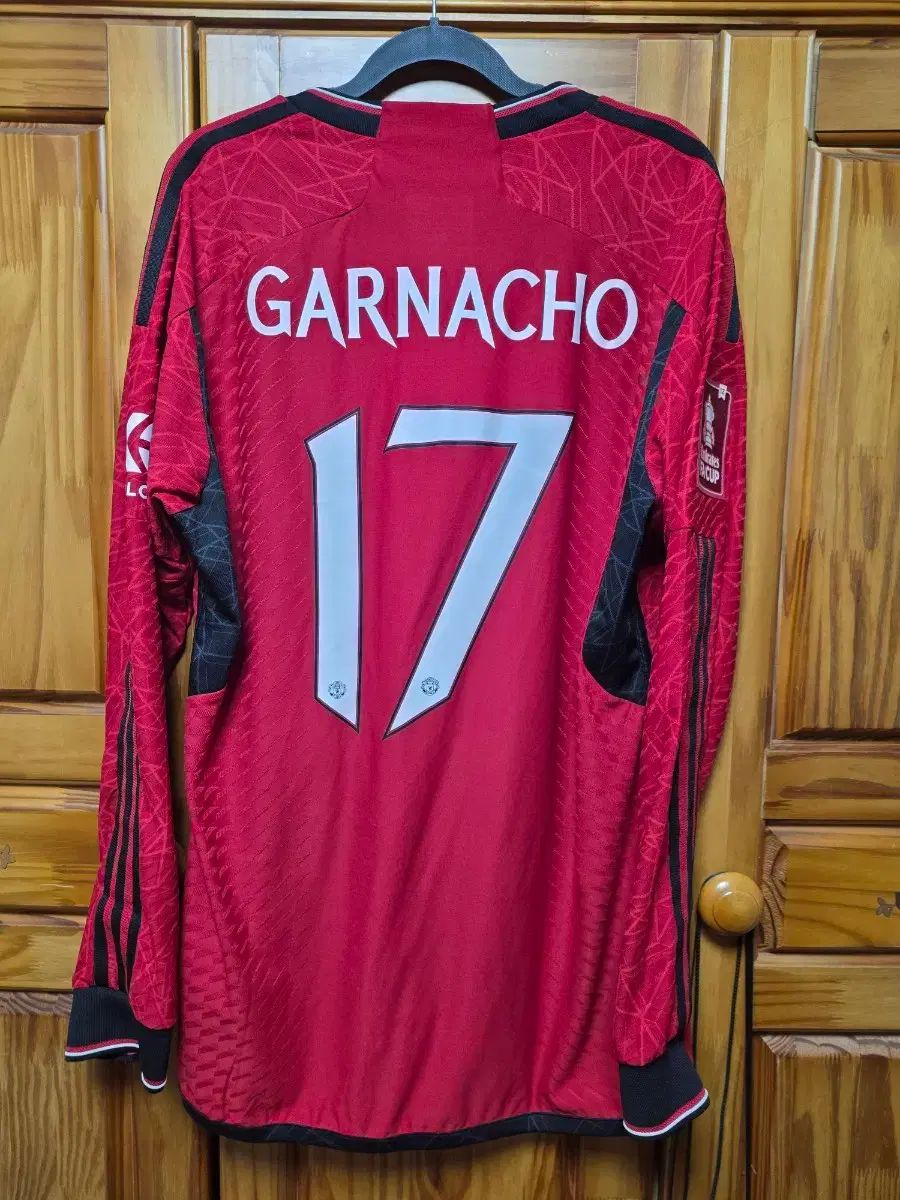 正規品　長袖　オーセンティック　マンチェスターユナイテッド　ホーム　ガルナチョ マンチェスター・ユナイテッドFC 23-24 HOME アセンティック 長袖