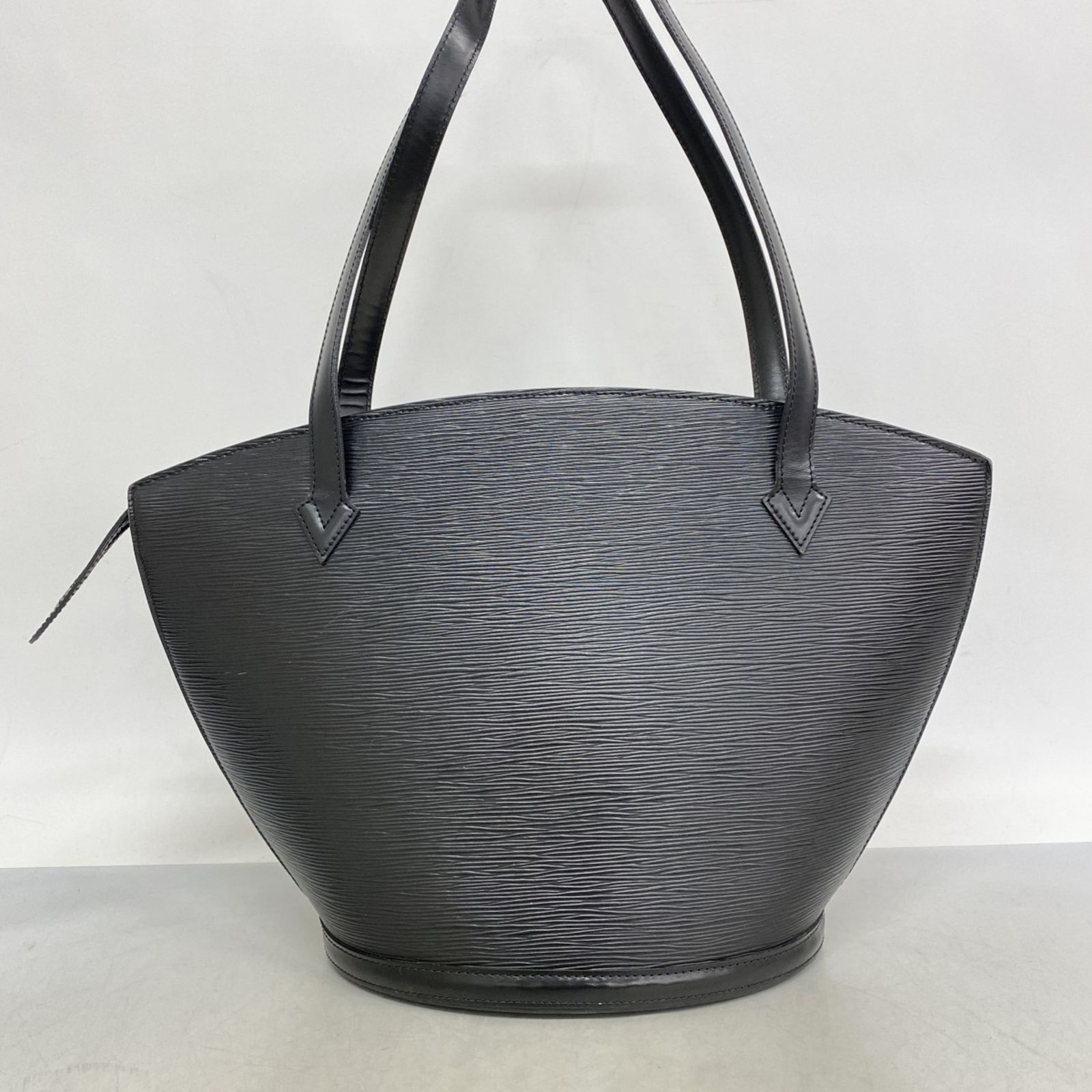 【美品】ルイヴィトン　エピ　サンジャック　M52262　ハンドバッグ　ノワール ルイ・ヴィトン(Louis Vuitton) ルイ・ヴィトン ショルダーバッグ エピ