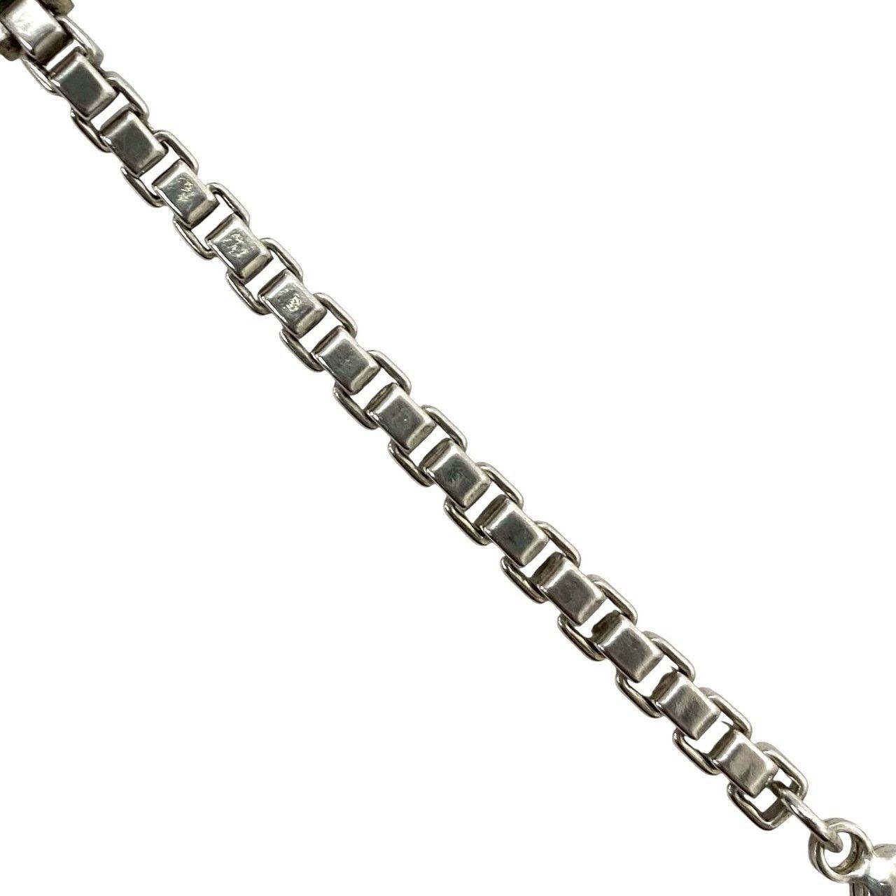 M【TIFFANY&Co.】ベネチアン リンクID ブレスレット 2004 SV925 SILVER
