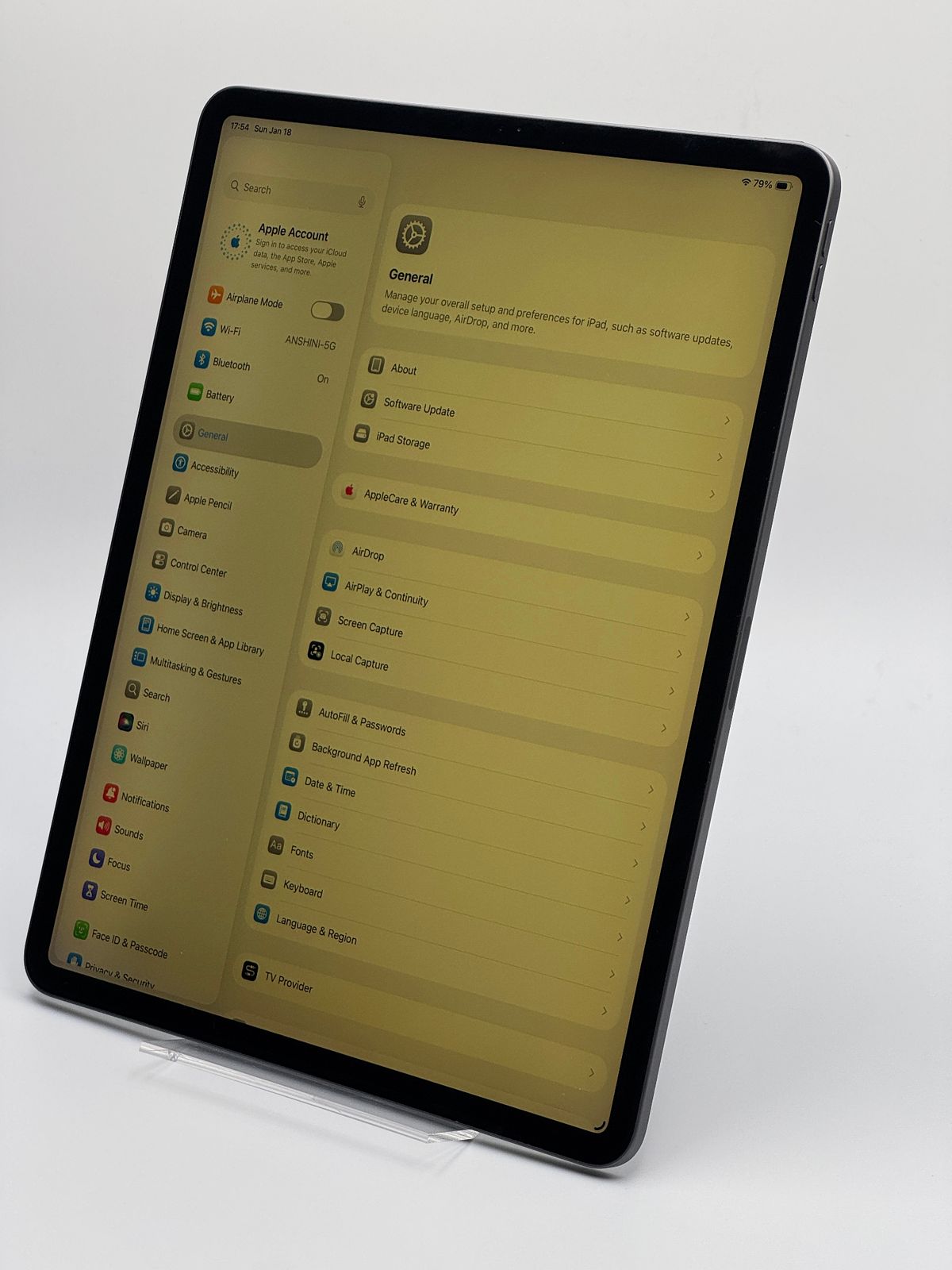 D】iPad Pro 12.9-inch 第4世代 128GB スペースグレイ Wi-Fi