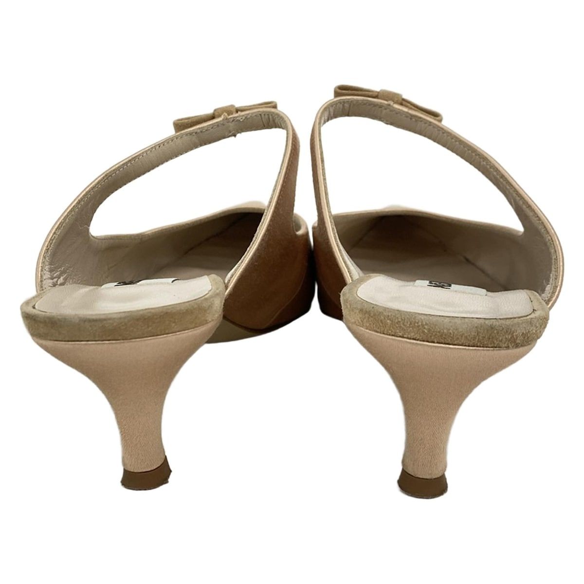 NEBULONI E.(ネブローニ) ミュール 37 レディース - ピンクベージュ