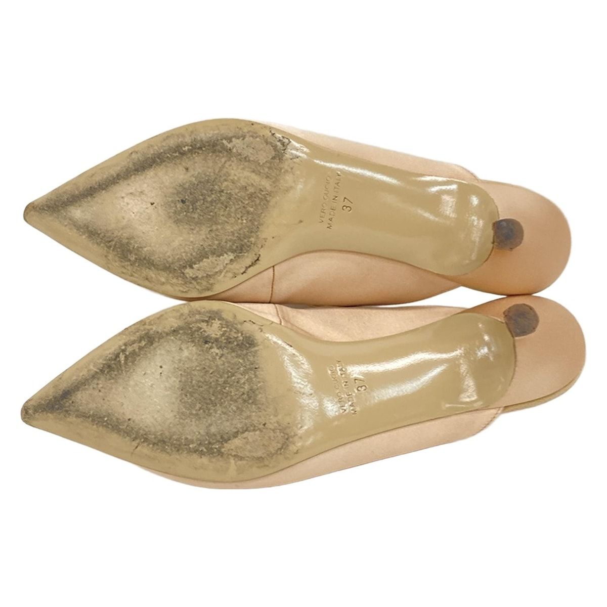 NEBULONI E.(ネブローニ) ミュール 37 レディース - ピンクベージュ