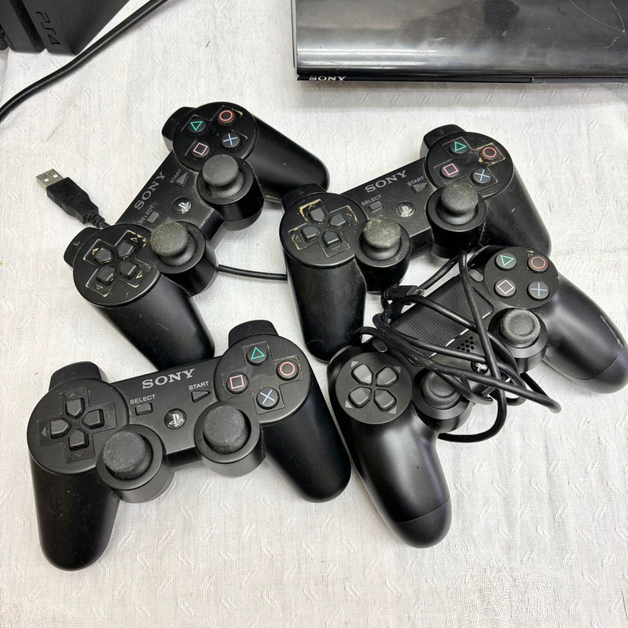 ps3 本体　80GB ジャンク　ゲーム　まとめ売り プレイステーション3 80GB セラミックホワイトジャンクソフト付き