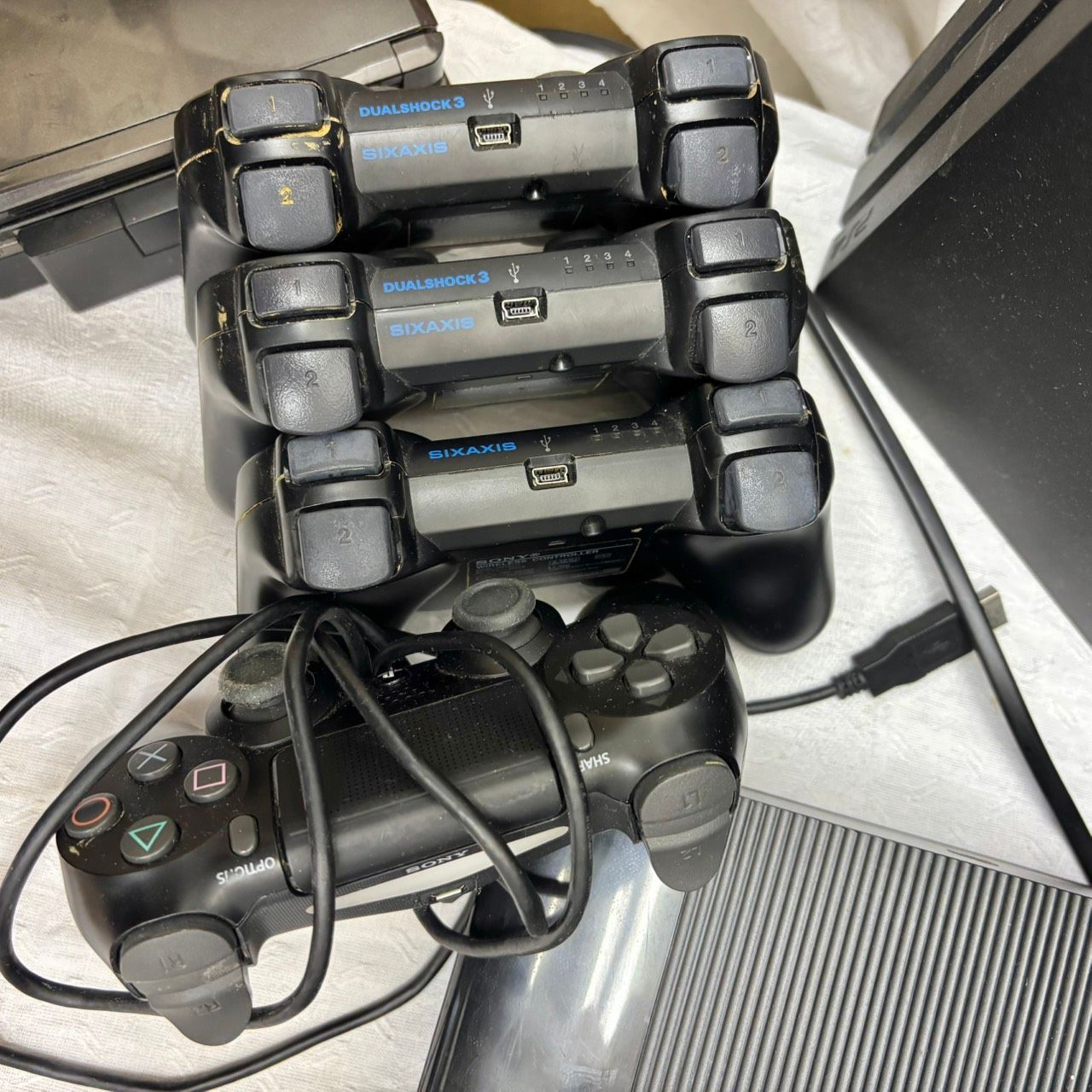 ps3 本体　80GB ジャンク　ゲーム　まとめ売り ジャンク】PS3 クリアブラック 80GB 本体 箱付き プレステ ソニー