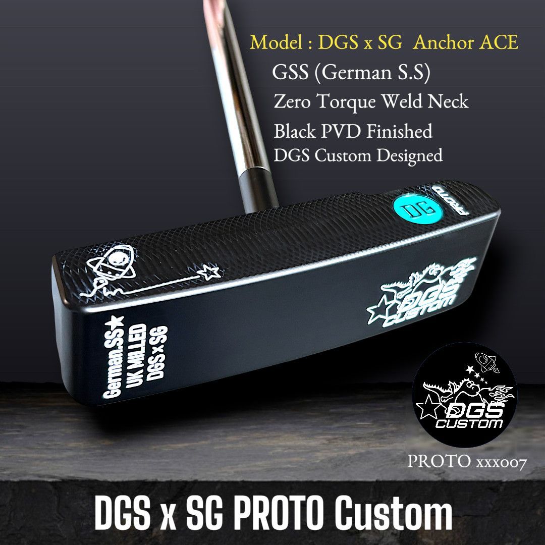 GSSヘッド標準☆DGSxSG カスタム プロト スタイル カスタムパター