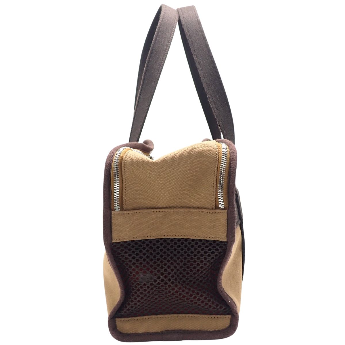 HERMES(エルメス) ドッグキャリーバッグ フォーヴ フー ブラウン茶