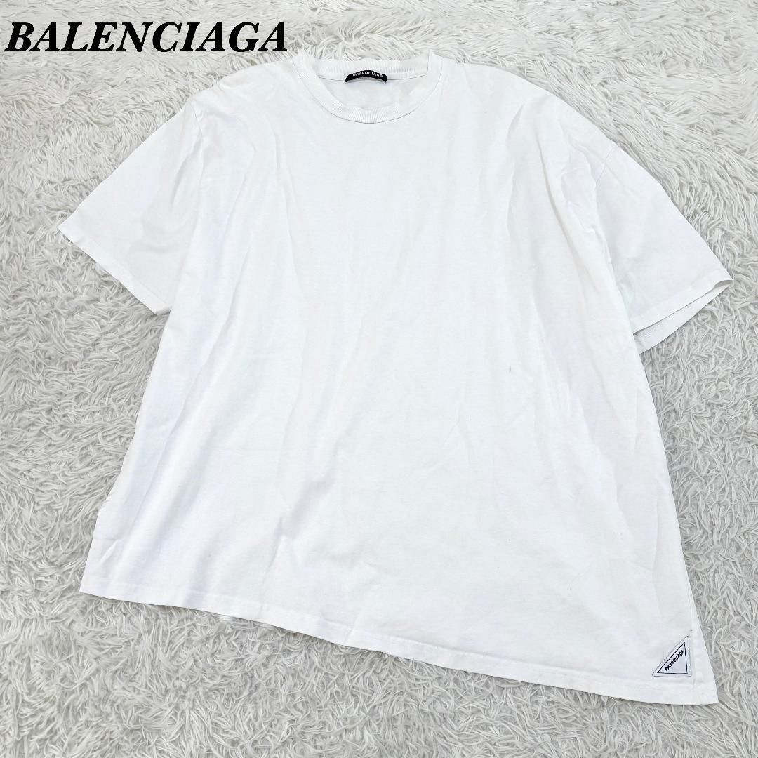 BALENCIAGA Shifted T-shirt 19AW XS ロゴタグ - メルカリ