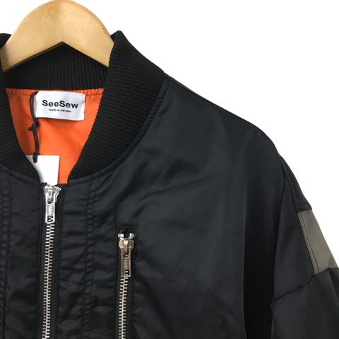 SeeSew（シーソー）の「UNISEXOVERSPEC MA-1 JACKET⁄オーバー
