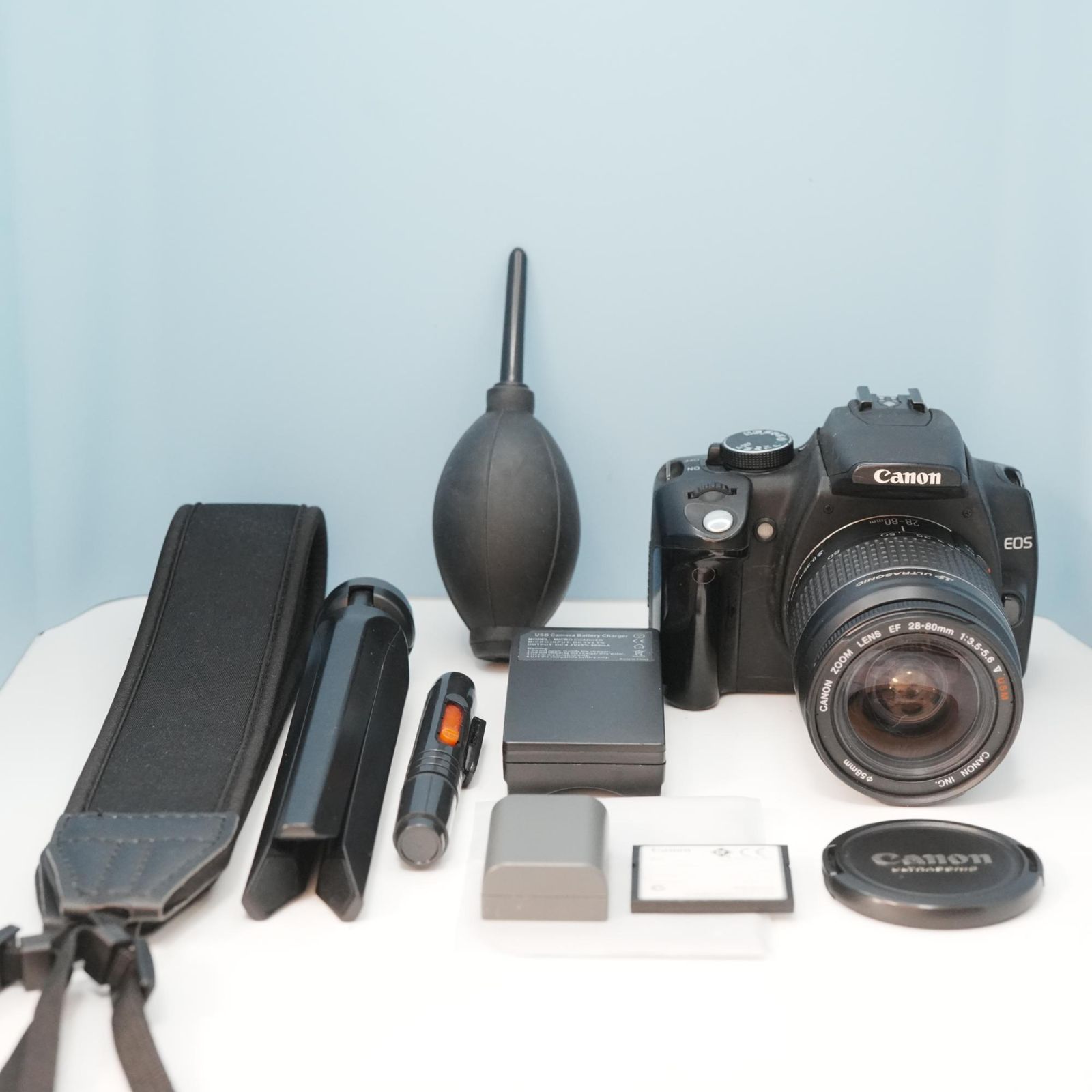 Canon EOS kiss Digital N 一眼レフ スマホ転送OK フルセット a5496