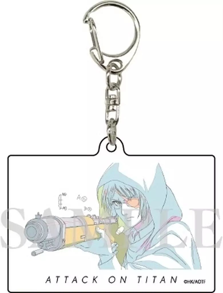 中古】キーホルダー ハンジ・ゾエ 「進撃の巨人 The Final Season